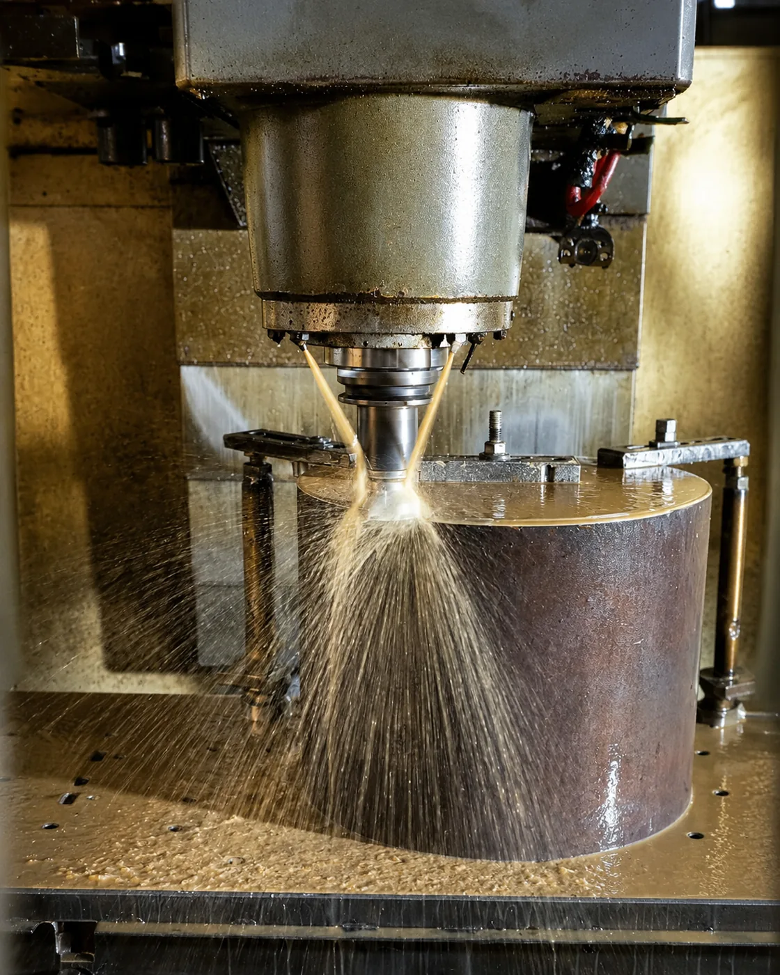 Proceso de mecanizado CNC de pieza crítica